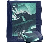 LOGOVISION Batman Caped Crusader Animated Series in The Shadows Silky Touch Super Soft Throw Blanket 50"x60"