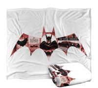 LOGOVISION Batman Caped Crusader Animated Series Logo Infill Silky Touch Super Soft Throw Blanket 50"x60"