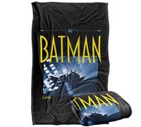 LOGOVISION Batman Caped Crusader Animated Series Shadow Block Silky Touch Super Soft Throw Blanket 36"x58"