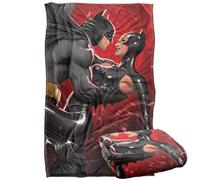 LOGOVISION Batman Catwoman Embrace Silky Touch Super Soft Throw Blanket 36"x58"