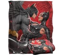 LOGOVISION Batman Catwoman Embrace Silky Touch Super Soft Throw Blanket 50"x60"
