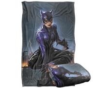 LOGOVISION Batman Catwoman Perch Silky Touch Super Soft Throw Blanket 36"x58"