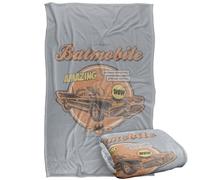 LOGOVISION Batman Character Amazing Batmobile Silky Touch Super Soft Throw Blanket 36"x58"