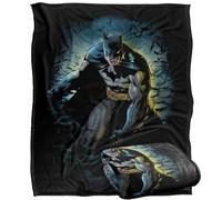 LOGOVISION Batman Character Bat Cave Silky Touch Super Soft Throw Blanket 50"x60"