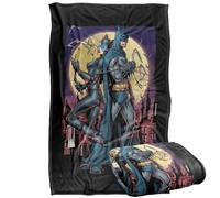 LOGOVISION Batman Character Paint The Town Red Silky Touch Super Soft Throw Blanket 36"x58"