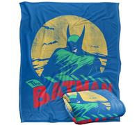LOGOVISION Batman Character Pale Moonlight Silky Touch Super Soft Throw Blanket 50"x60"