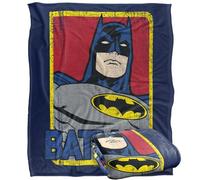 LOGOVISION Batman Character Primary Silky Touch Super Soft Throw Blanket 50"x60"