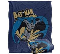 LOGOVISION Batman Character Through The Night Silky Touch Super Soft Throw Blanket 50"x60"