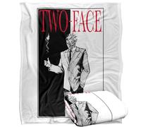 LOGOVISION Batman Character Two Face Silky Touch Super Soft Throw Blanket 50"x60"