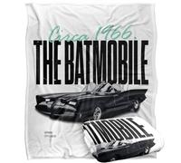 LOGOVISION Batman Classic Tv Series The Batmobile Classic Silky Touch Super Soft Throw Blanket 152 X 127 Cm