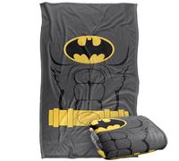LOGOVISION Batman Costume Silky Touch Super Soft Throw Blanket 91 x 147 Cm