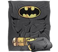 LOGOVISION Batman Costume Tee Silky Touch Super Soft Throw Blanket 50"x60"