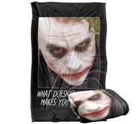LOGOVISION Batman Dark Knight Joker Heath Ledger Stranger Silky Touch Super Soft Throw Blanket 36"x58"