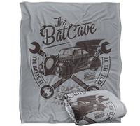 LOGOVISION Batman Father'S Day Dad'S Garage Is The Batcave Silky Touch Super Soft Throw Blanket 152 X 127 Cm