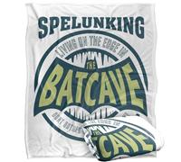 LOGOVISION Batman Father'S Day Don'T Bother Dad In His Batcave Silky Touch Super Soft Throw Blanket 152 X 127 Cm