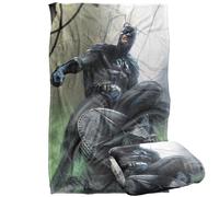 LOGOVISION Batman Green Gas Pose Silky Touch Super Soft Throw Blanket 36"x58"