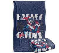 LOGOVISION Batman Harley Quinn Bold Silky Touch Super Soft Throw Blanket 36"x58"
