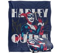 LOGOVISION Batman Harley Quinn Bold Silky Touch Super Soft Throw Blanket 50"x60"