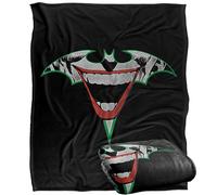 LOGOVISION Batman Joker Bat Logo Silky Touch Super Soft Throw Blanket 50"x60"