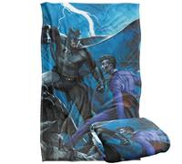 LOGOVISION Batman Joker Rain Fight Silky Touch Super Soft Throw Blanket 36"x58"