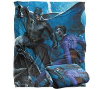LOGOVISION Batman Joker Rain Fight Silky Touch Super Soft Throw Blanket 50"x60"