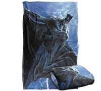 LOGOVISION Batman Leaping Down Silky Touch Super Soft Throw Blanket 36"x58"