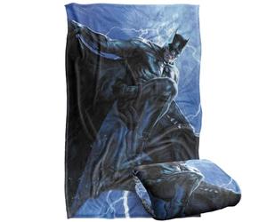 LOGOVISION Batman Leaping Down Silky Touch Super Soft Throw Blanket 36"x58"