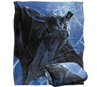 LOGOVISION Batman Leaping Down Silky Touch Super Soft Throw Blanket 50"x60"