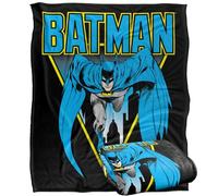 LOGOVISION Batman Leaping Over Gotham Silky Touch Super Soft Throw Blanket 152 X 127 Cm