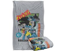 LOGOVISION Batman Robin Kanji Cover Silky Touch Super Soft Throw Blanket 36"x58"