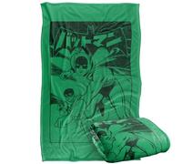 LOGOVISION Batman Robin Kanji Run One Cover Silky Touch Super Soft Throw Blanket 91 x 147 Cm