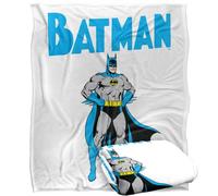 LOGOVISION Batman Stance Silky Touch Super Soft Throw Blanket 152 X 127 Cm