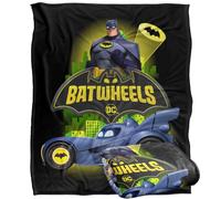 LOGOVISION Batwheels The Bat And His Wheels Silky Touch Super Soft Throw Blanket 152 X 127 Cm
