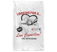 LOGOVISION Beetlejuice 2 (2024) Beetlejuice Beetlejuice Love Beetlejuice Silky Touch Super Soft Throw Blanket 91 x 147 Cm