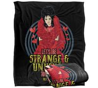 LOGOVISION Beetlejuice Lets Be Strange And Unusual Silky Touch Super Soft Throw Blanket 152 X 127 Cm