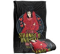 LOGOVISION Beetlejuice Lets Be Strange And Unusual Silky Touch Super Soft Throw Blanket 91 x 147 Cm