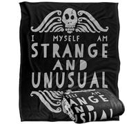 LOGOVISION Beetlejuice Strange And Unusual Silky Touch Super Soft Throw Blanket 152 X 127 Cm