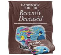 LOGOVISION Beetlejuice The Handbook Silky Touch Super Soft Throw Blanket 50"x60"