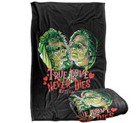 LOGOVISION Beetlejuice True Love Never Dies Silky Touch Super Soft Throw Blanket 91 x 147 Cm