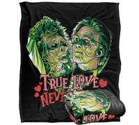 LOGOVISION Beetlejuice Valentine True Love Never Dies Silky Touch Super Soft Throw Blanket 152 X 127 Cm