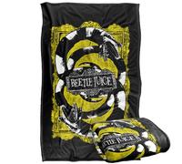 LOGOVISION Beetlejuice We Got Worms Silky Touch Super Soft Throw Blanket 36"x58"