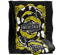 LOGOVISION Beetlejuice We Got Worms Silky Touch Super Soft Throw Blanket 50"x60"