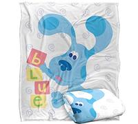 LOGOVISION Blues Clues Blue'S Clues Blocks Silky Touch Super Soft Throw Blanket 152 X 127 Cm