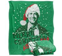 LOGOVISION Christmas Vacation Merry Christmas Kiss My A** Silky Touch Super Soft Throw Blanket 152 X 127 Cm
