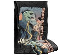 LOGOVISION Creature Commandos Eric Frankenstein Silky Touch Super Soft Throw Blanket 91 x 147 Cm