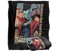 LOGOVISION Creature Commandos The Bride Silky Touch Super Soft Throw Blanket 152 X 127 Cm