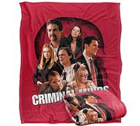 LOGOVISION Criminal Minds Brain Trust Silky Touch Super Soft Throw Blanket 152 X 127 Cm