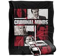 LOGOVISION Criminal Minds Character Boxes Silky Touch Super Soft Throw Blanket 152 X 127 Cm