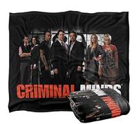 LOGOVISION Criminal Minds The Brain Trust Silky Touch Super Soft Throw Blanket 152 X 127 Cm