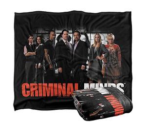 LOGOVISION Criminal Minds The Brain Trust Silky Touch Super Soft Throw Blanket 152 X 127 Cm